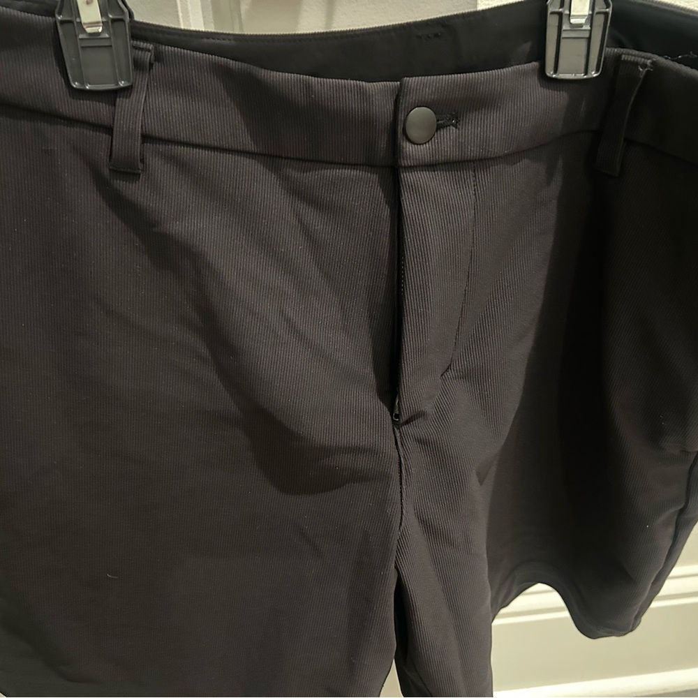 Black Tailored Shorts